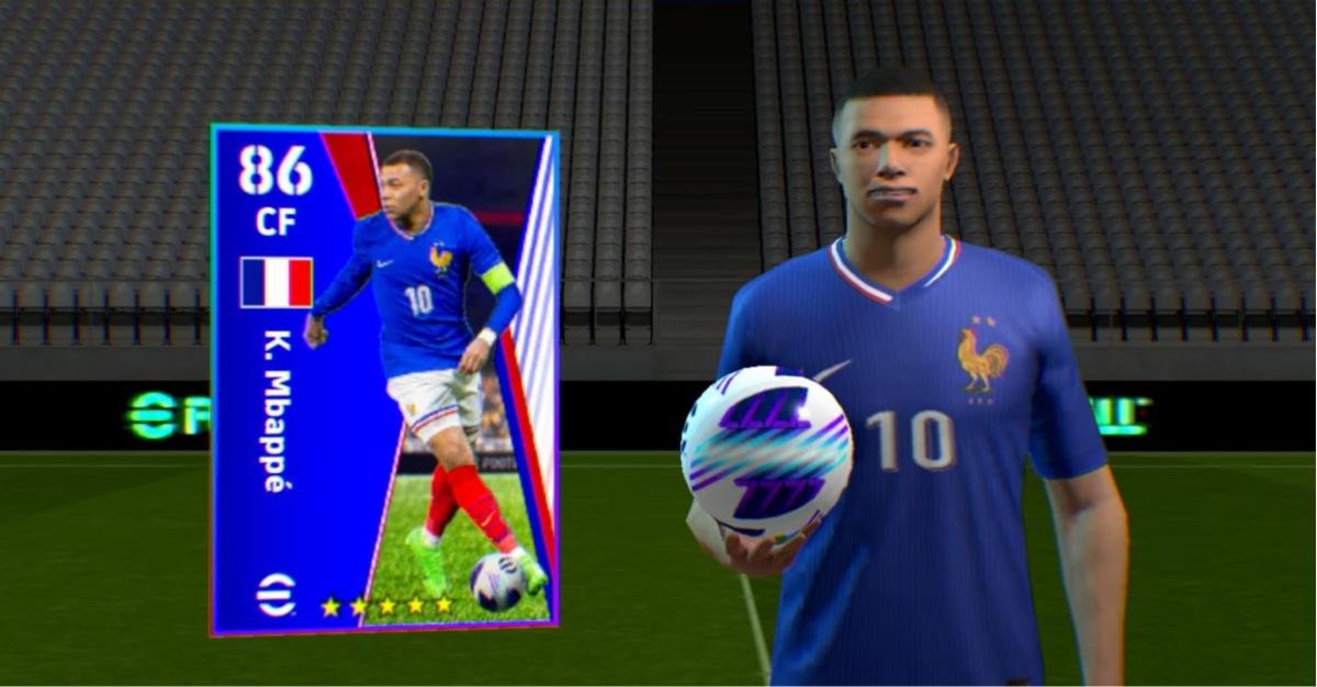 Racikan Kylian Mbappe Perancis eFootball 2024