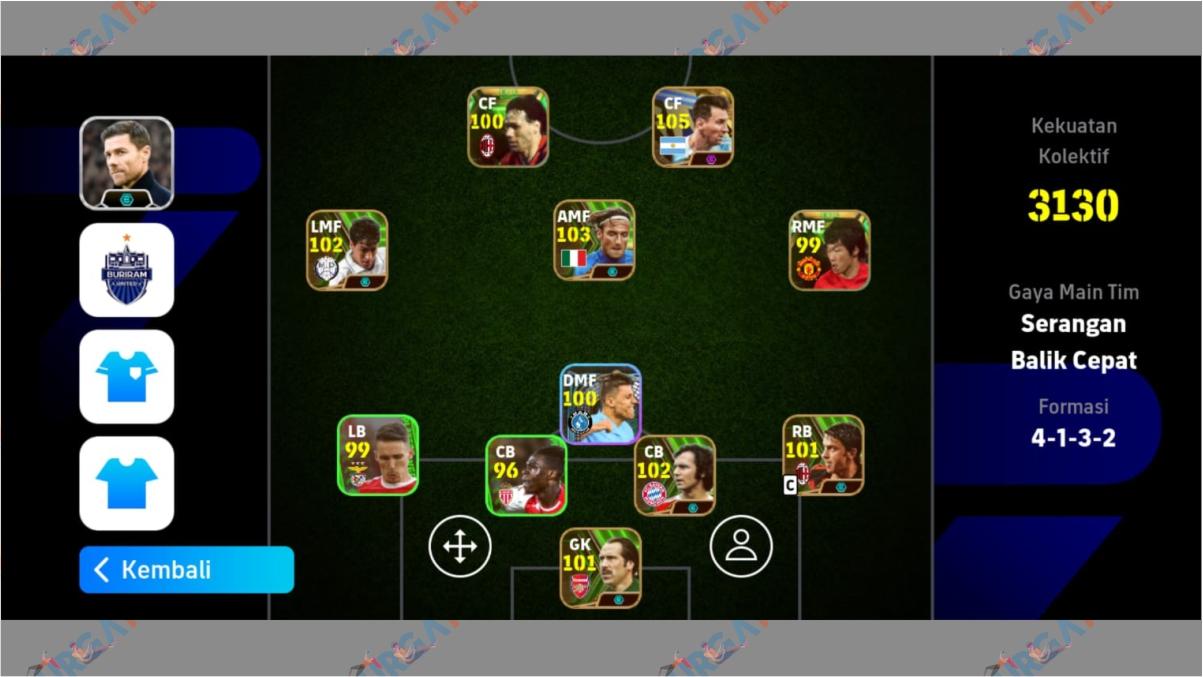 Max Boosting Lionel Messi Pack Argentina eFootball 2024