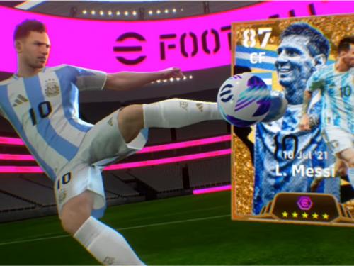 Racikan Lionel Messi Pack Argentina eFootball 2024