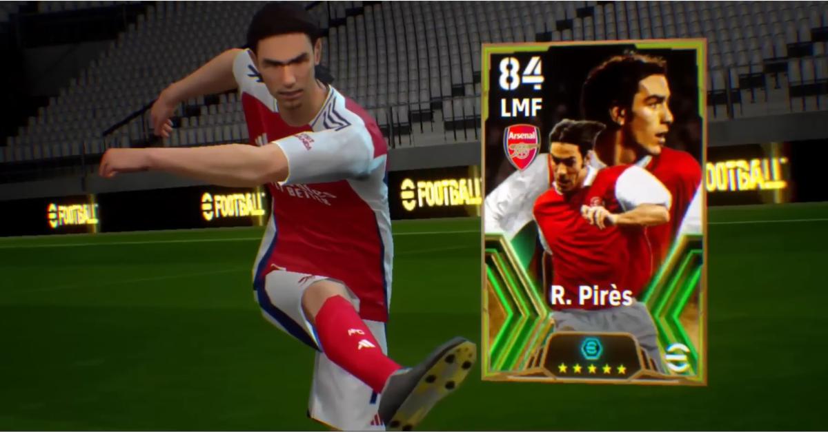 Build Robert Pires Epic Booster Build in eFootball 2024