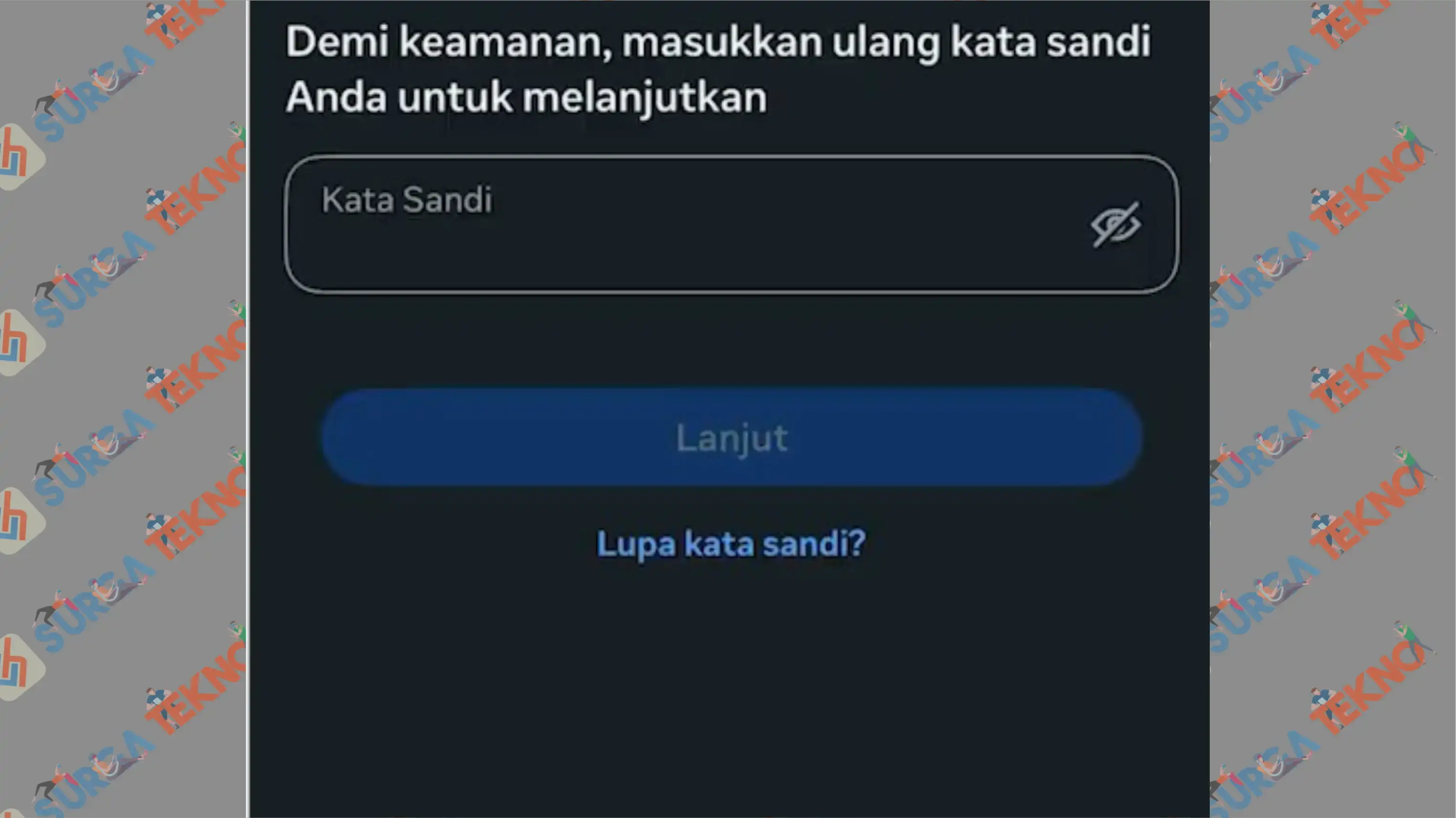 15 Masukkan Katasandi - Cara Memindahkan Arsip Instagram Ke Google Drive