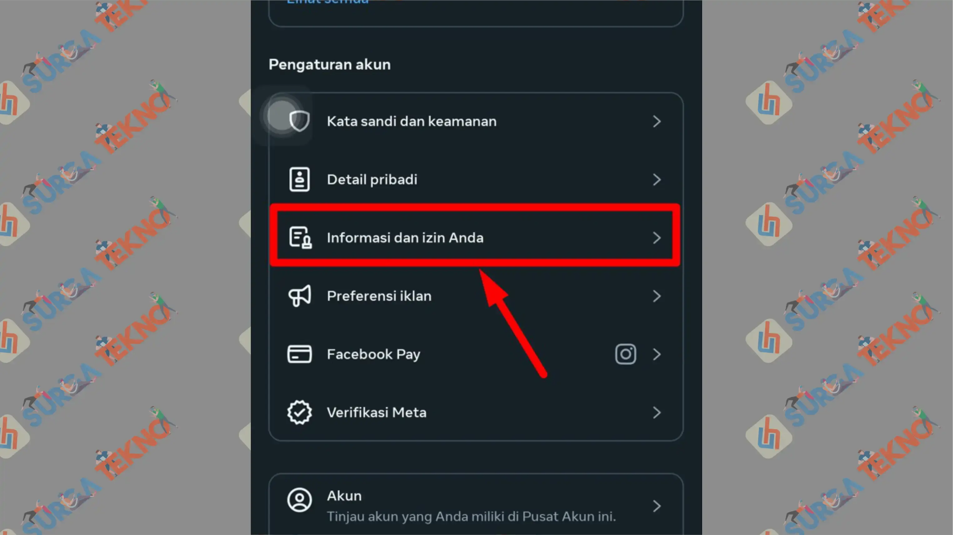 3 Informasi dan Izin -Cara Memindahkan Arsip Instagram Ke Google Drive