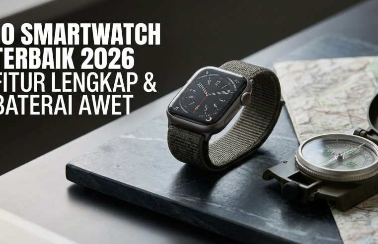 10 Smartwatch Terbaik 2026 Fitur Lengkap & Baterai Awet