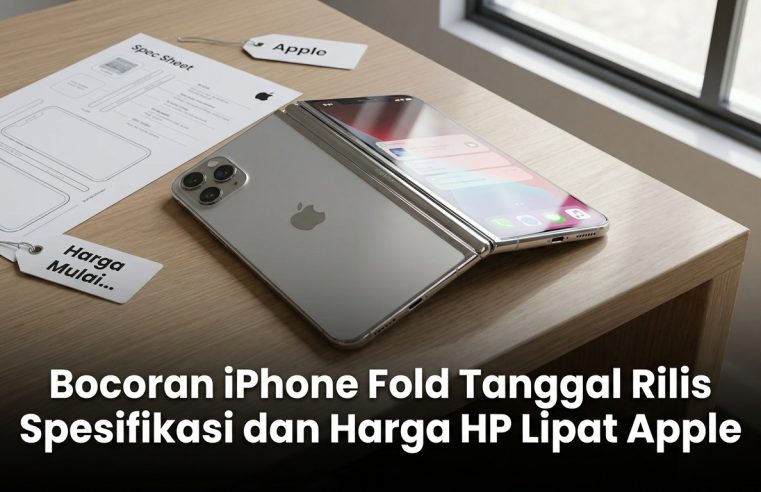 Bocoran iPhone Fold Tanggal Rilis Spesifikasi dan Harga HP Lipat Apple