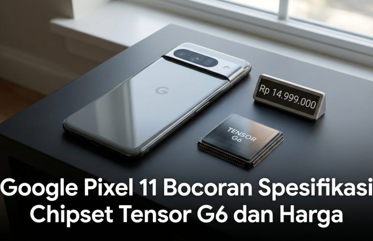 Google Pixel 11 Bocoran Spesifikasi Chipset Tensor G6 dan Harga