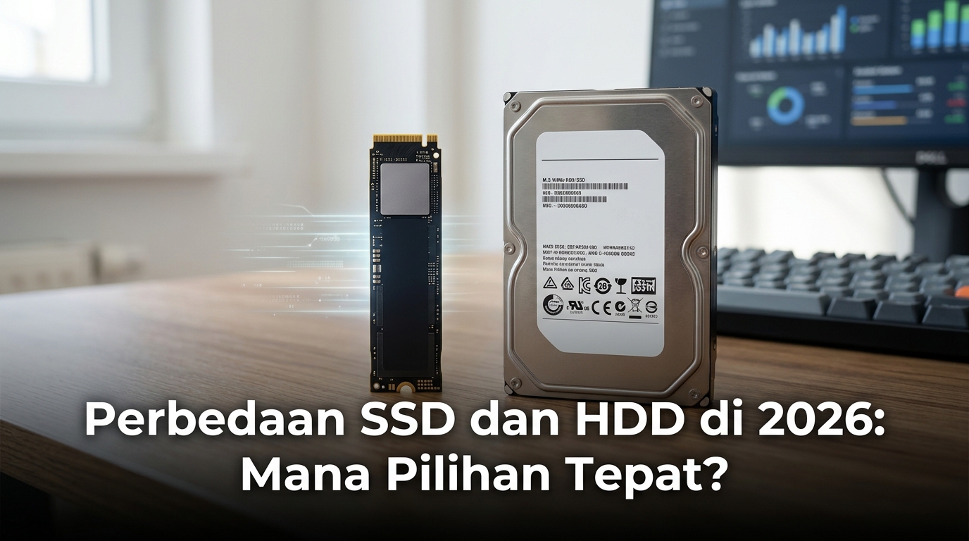 Perbedaan SSD dan HDD di 2026: Mana Pilihan Tepat?