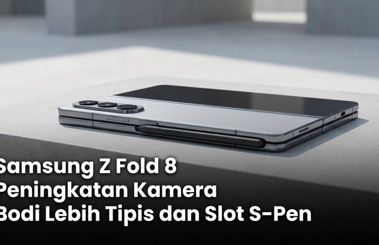 Samsung Z Fold 8 Peningkatan Kamera Bodi Lebih Tipis dan Slot S-Pen