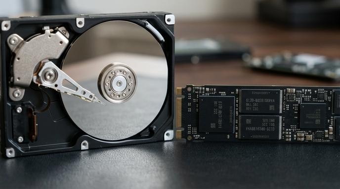 Cara Kerja Mekanis vs Flash Memory