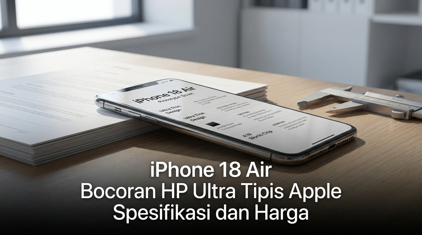 iPhone 18 Air Bocoran HP Ultra Tipis Apple Spesifikasi dan Harga