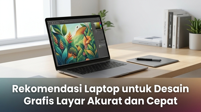Rekomendasi Laptop untuk Desain Grafis Layar Akurat dan Cepat