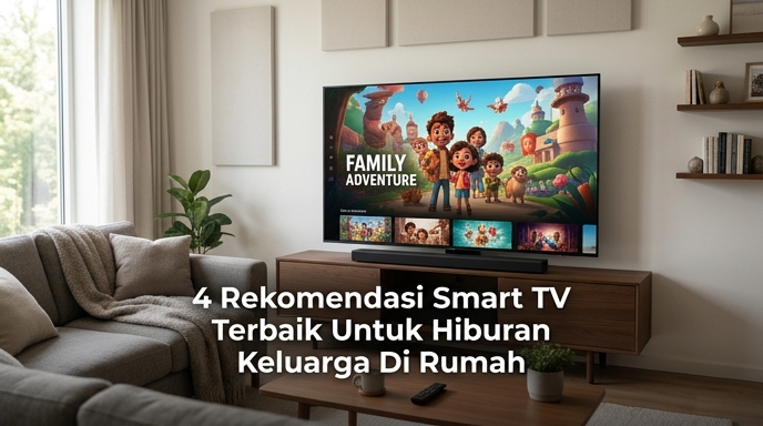 4 Rekomendasi Smart TV Terbaik Untuk Hiburan Keluarga Di Rumah